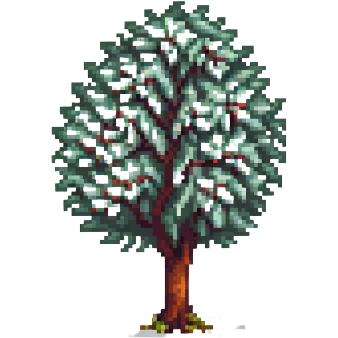 grey tree emoji