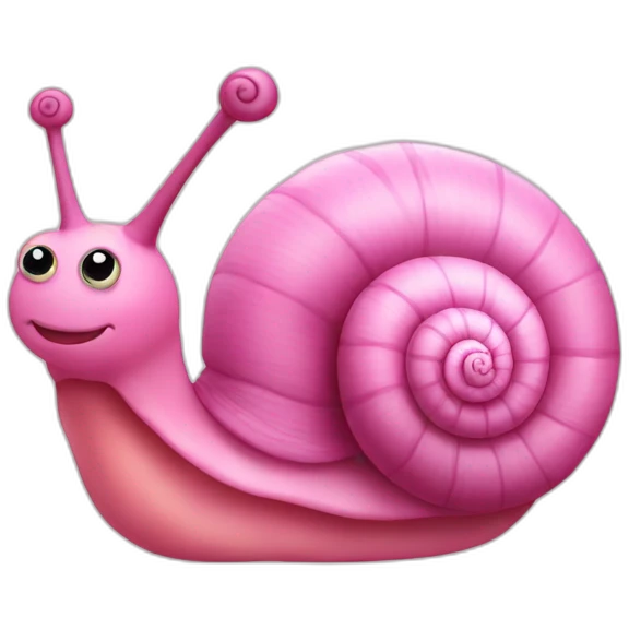 pink-snail emoji