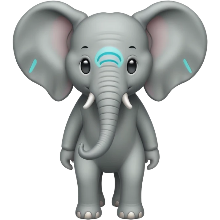 Alien elephant] full body  emoji