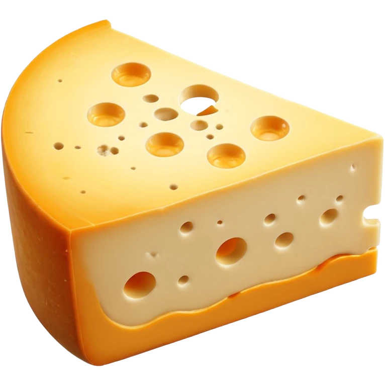 reblochon cheese round wheel soft washed rind orange-beige mottled velvety wedge cut creamy pale yellow inside gooey near rind no board knife or garnish soft lighting emoji scale emoji
