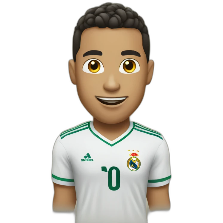 Ronaldo qui chante emoji