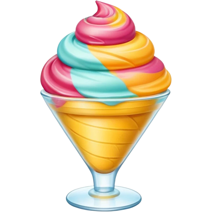 Fruity sorbet emoji