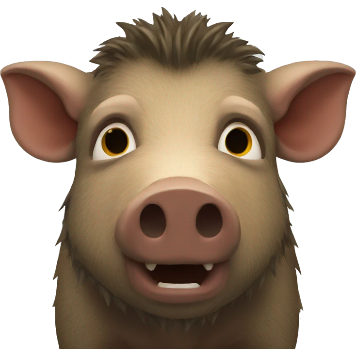Boar emoji