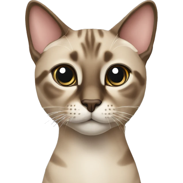 tabby siamese cat emoji