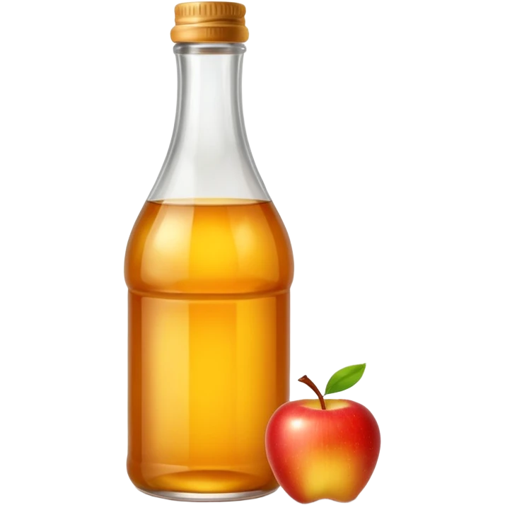 jus de pommes en bouteille emoji