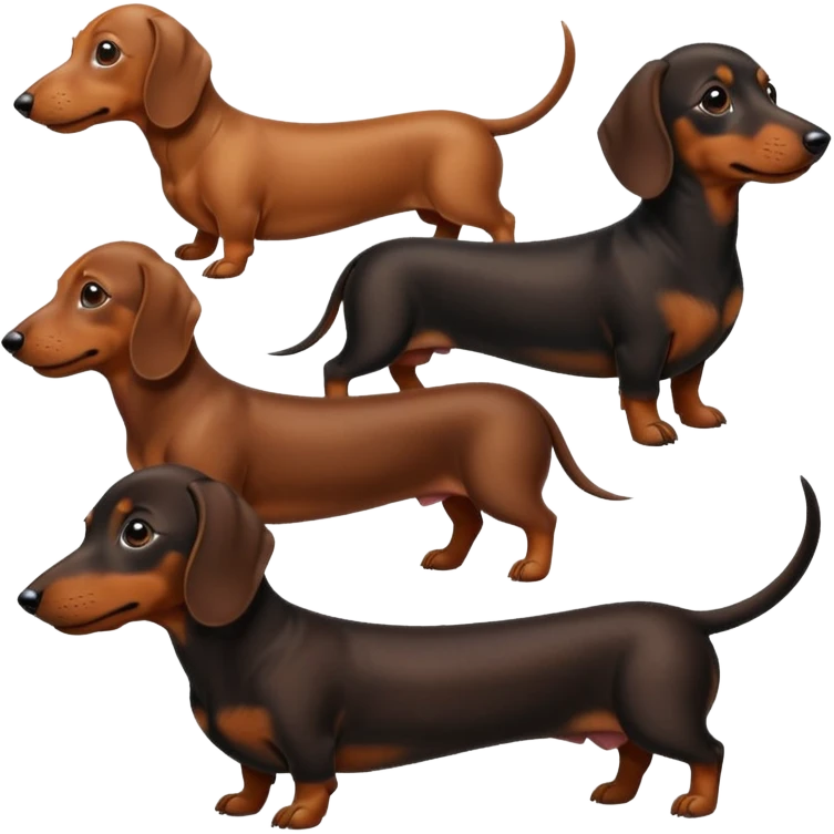 Dachshunds emoji