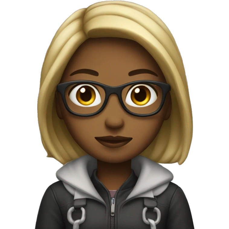 Code girl emoji