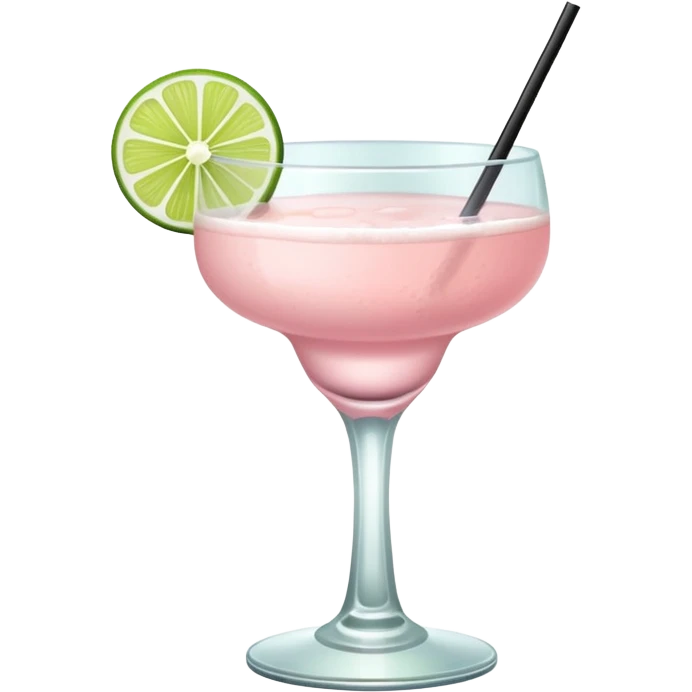 Halloween soft pink cocktail emoji
