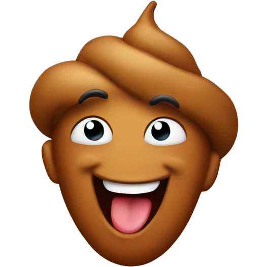Happy poop emoji