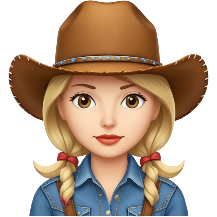classic cowgirl emoji