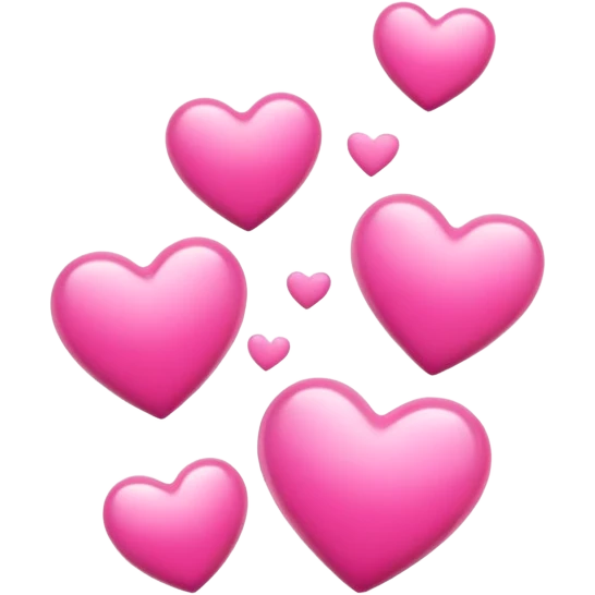 Pink hearts
 emoji
