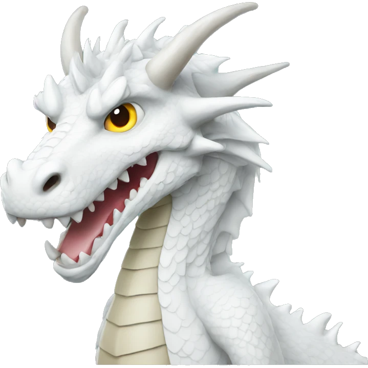 white dragon emoji