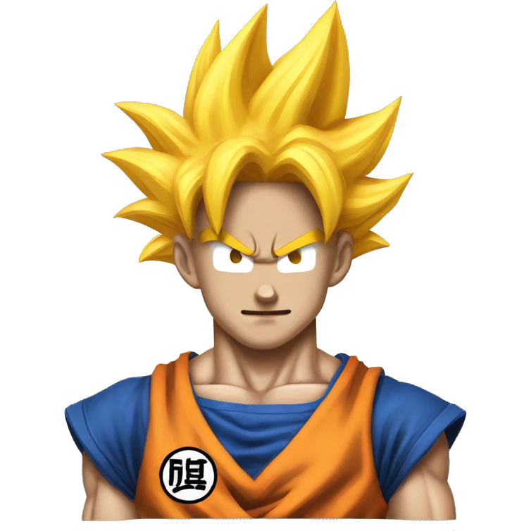 Super saiyan goku emoji