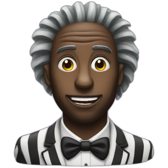 Beetlejuice the black guy emoji