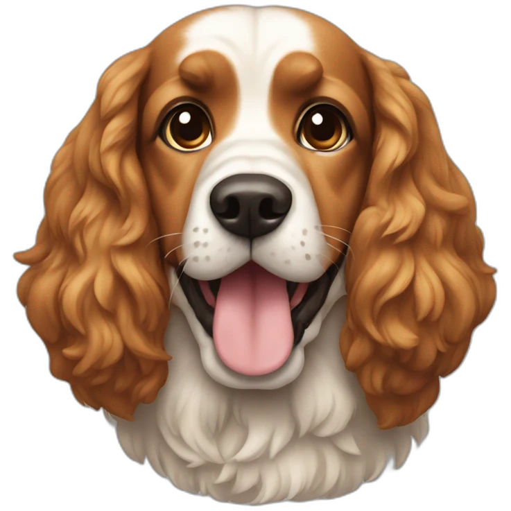 dog cocker emoji