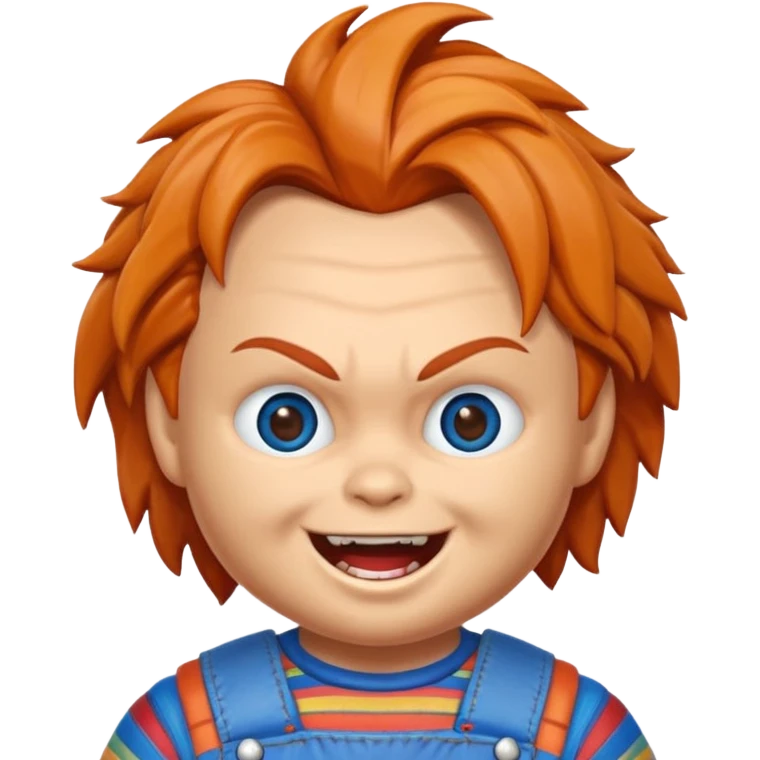 Un emojin de chuky emoji