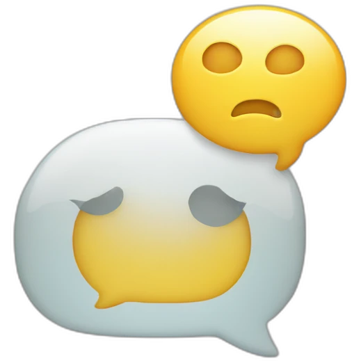 text bubble emoji