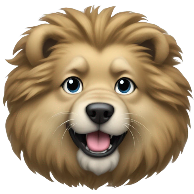 Chow chow emoji