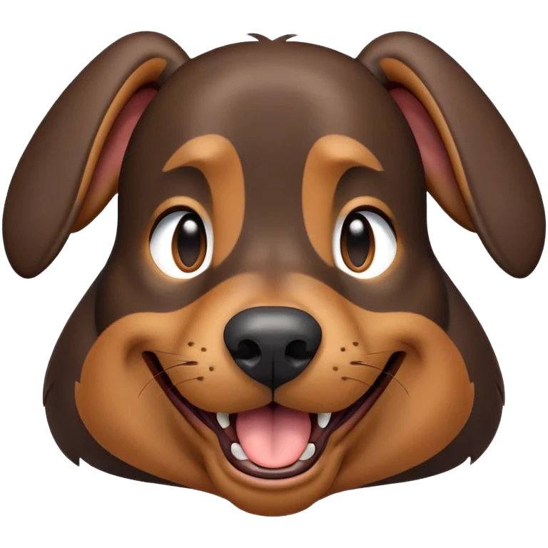 cinematic-cute-yawning-doberman-portrait-emoji,-head-tilted-slightly-with-a-dramatic,-wide-open-yawn,-revealing-a-sleek black and brown fur-with-a-subtle-shimmer,-floppy-ears-slightly-drooping,-round-brown-eyes-barely-open-in-drowsy emoji