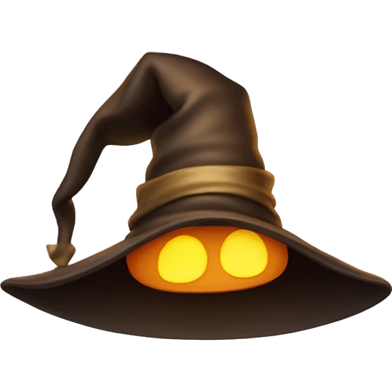sorcerer hat emoji