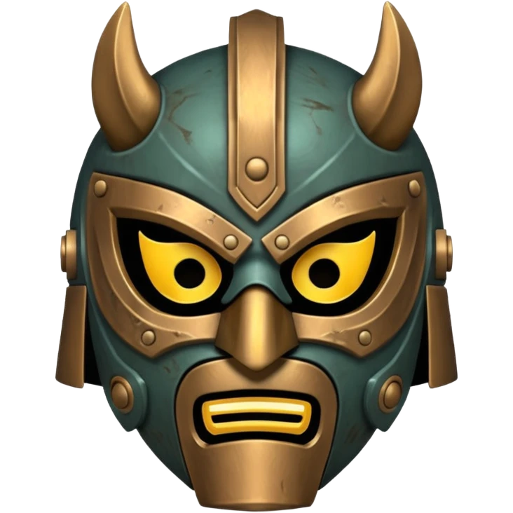Warrior Battle Mask emoji