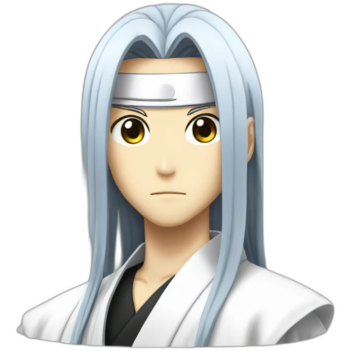 Kuchiki Byakuya from the anime Bleach emoji