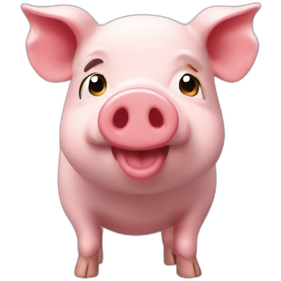Cochon mignon emoji