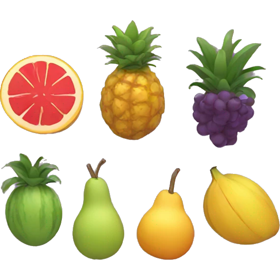 Frutas emoji