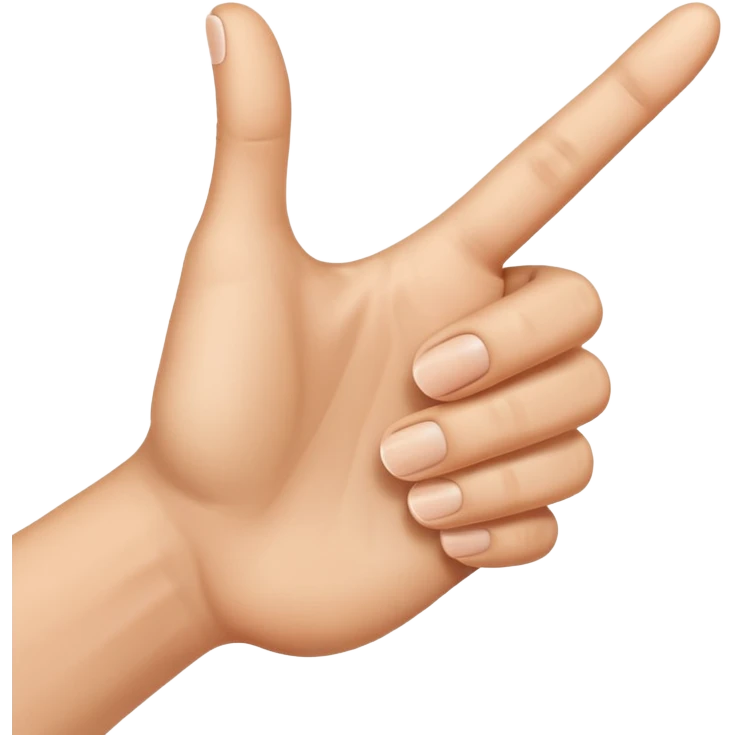 POINTING FINGER ON CAMERA emoji