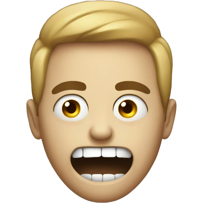 Horror, alcohol emoji