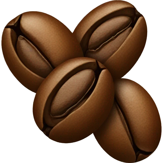 3 coffee beans emoji