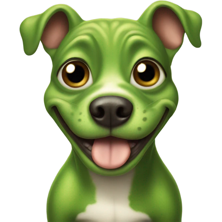 Frog the dog emoji