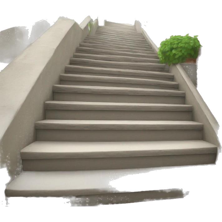 Up the steps emoji