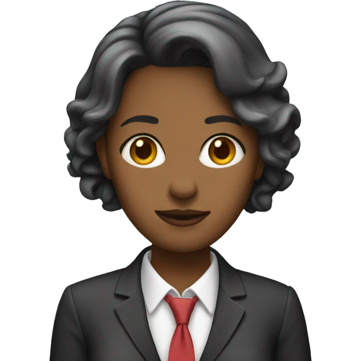 woman work office suit emoji