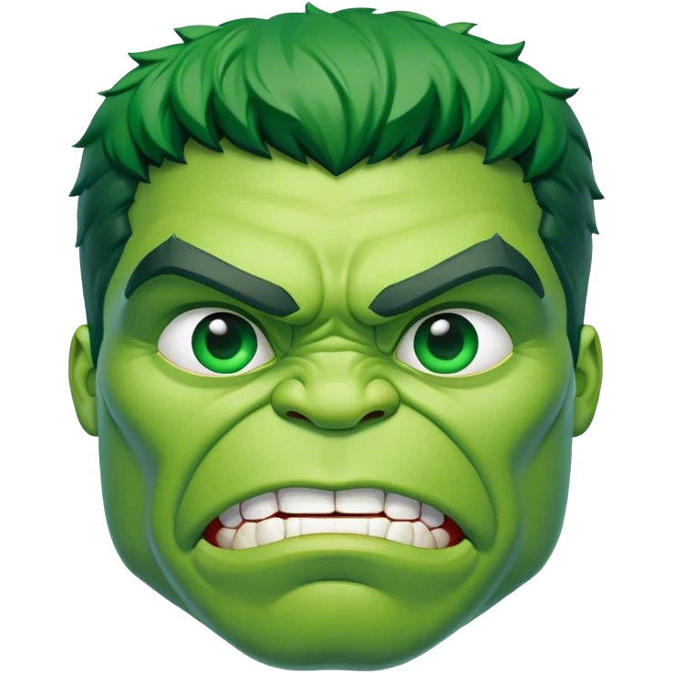 Hulk in love emoji