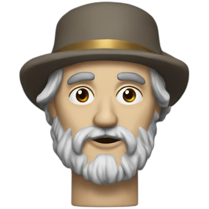 pete doherty dressed as diogenes of sinope emoji