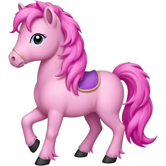 pink pony emoji