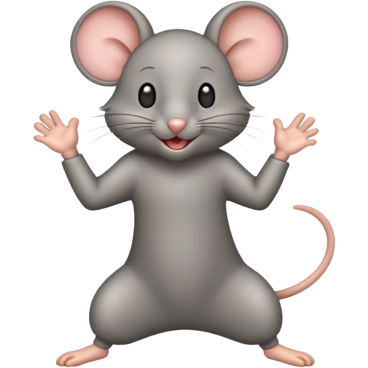 Mouse dancing emoji