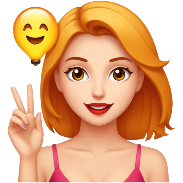 Playful, always teasing, loves to keep things light and sexy. emoji