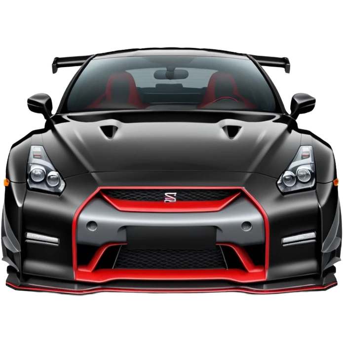 Nissan Gt r r35 nismo siyah  emoji