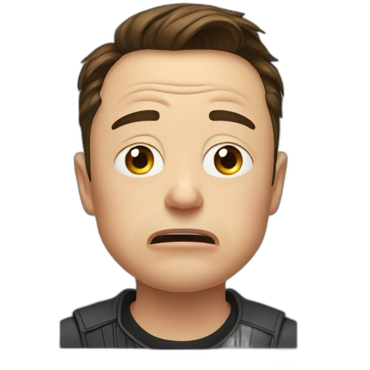 elon musk crying emoji
