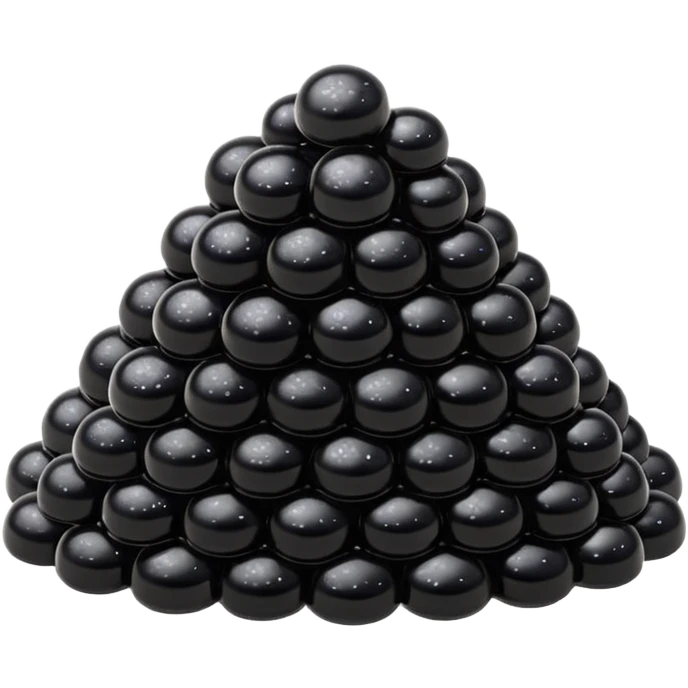 Black caviar emoji