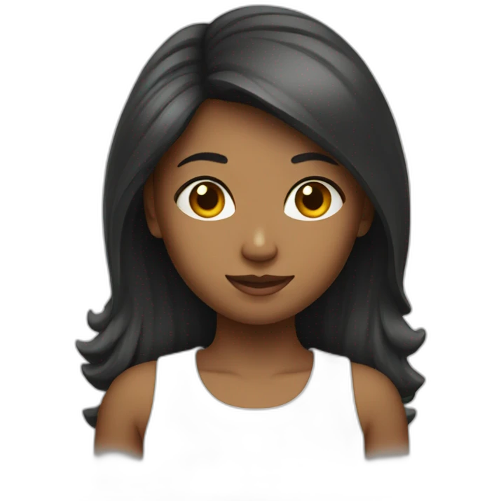 Fille emoji