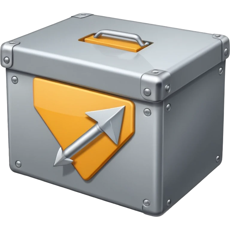 box with arrow pointing left, representing FIFO, simple, clear, no text emoji
