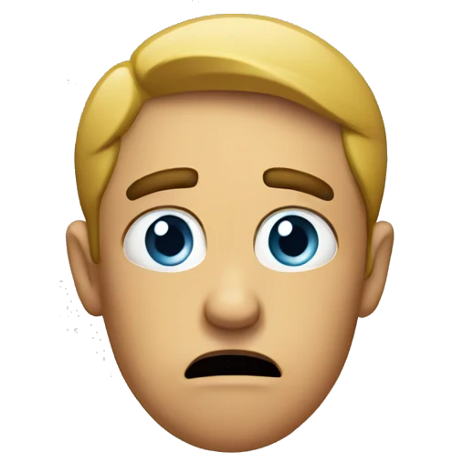confused and disgusted emoji