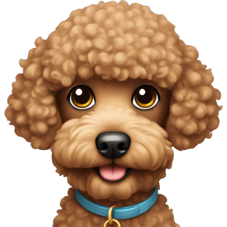 Toy poodle emoji