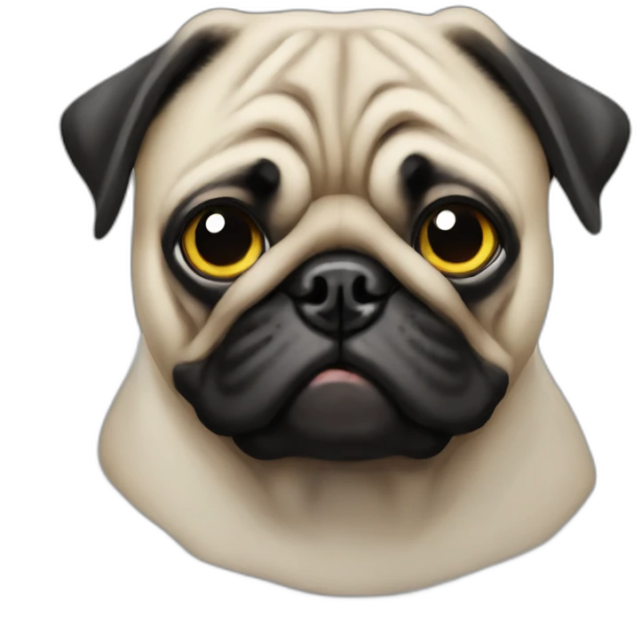 Pug vigilante  emoji