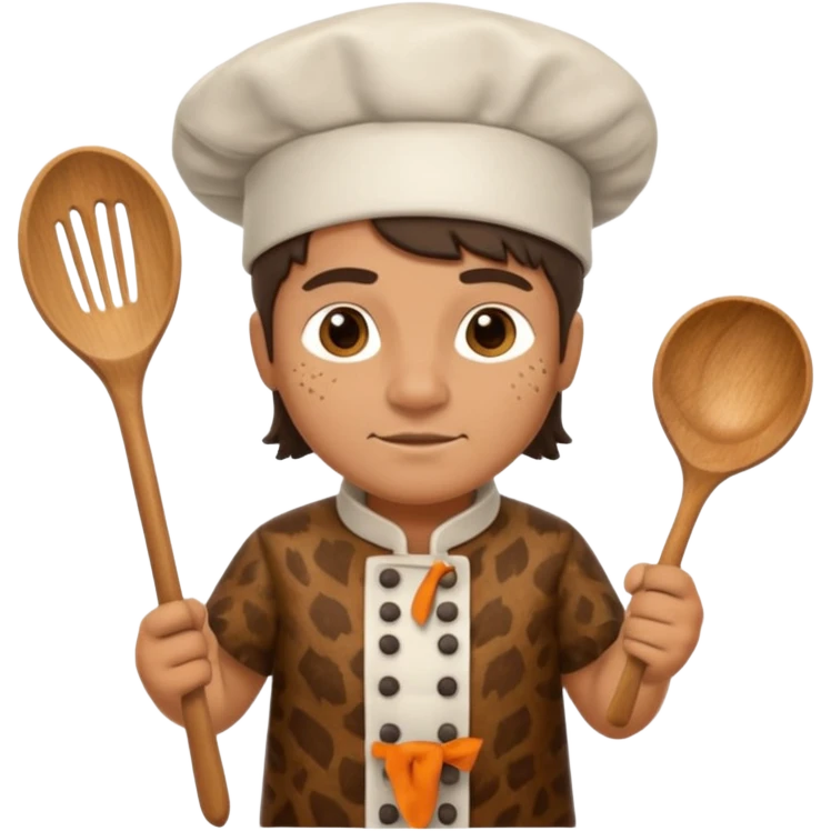 stone age chef emoji