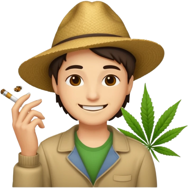 Wake n bake emoji