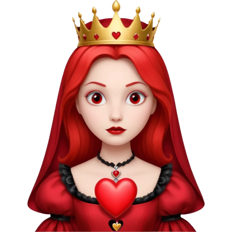Red Queen from Alice in Wonderland movie emoji